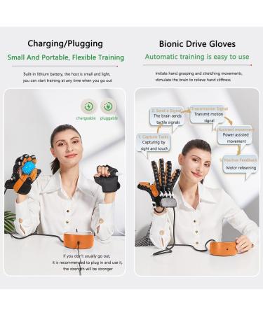 Rehabilitation Robot Gloves for Stroke Recovery | Effective Hand Therapy Grip Strength Trainer | Single Finger Training & Mirror Mode - Buy Online on GoSupps.com