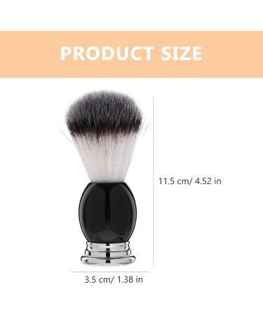 Minkissy Beard Care Razor Foam Brush - Salon Quality Shaving Brush for Men Ideal for Beard and Hair Grooming - Buy Online on GoSupps.com