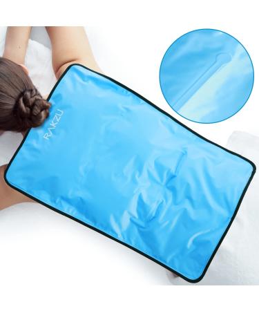 RAKZU Extra Large Reusable Ice Pack - Hot Cold Therapy Gel Pack for Injuries - 13 x 21.5 - Long Lasting Pain Relief for Back, Knee, Legs, Shoulders - 2 Pack - Buy Online on GoSupps.com
