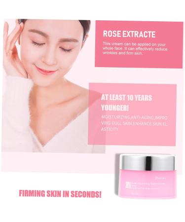 Buy Minkissy Rose Essence Cream - Rejuvenating Facial Moisturizer & Night Cream | Organic Pink Oil Moisturizer for Glowing Skin - Buy Online on GoSupps.com