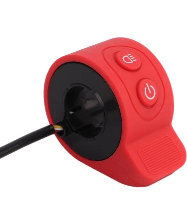 Dilwe Thumb Throttle for HX-X6/X7/X8 Scooter | Accelerator Pedal Speed Control 5V ABS + Silicone | Integrated Switch Electric Car Scooter - Buy Online on GoSupps.com