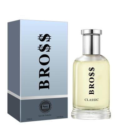 Hybrid & Company Bro$$ Classic Foe Men Pour Homme Eau De Toilette Natural Spray 3.4FL.OZ
