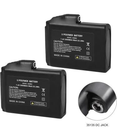 Rechargeable 7.4V Li-ion Battery - 2200mAh/3000mAh for Reliable Power | International Shipping Available - Buy Online on GoSupps.com