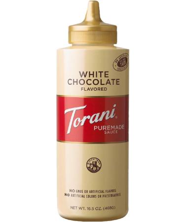 Torani Caramel Squeeze Sauce 16.5 Fluid Ounce & White Chocolate Squeeze Sauce 16.5 Fluid Ounce (1 pack) Squeeze Sauce + White Chocolate Sauce - Buy Online on GoSupps.com