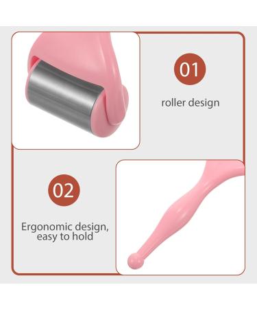 Minkissy Ice Roller for Face & Eyes - Stainless Steel Cold Therapy Device for Swelling Dark Circles & Facial Massage - International Shipping Available - Buy Online on GoSupps.com