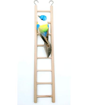 Wooden Climbing Ladder Toy for Parakeets, Parrots, Cockatoo - 2pcs, 6 Step & 8 Step - Buy Online on GoSupps.com