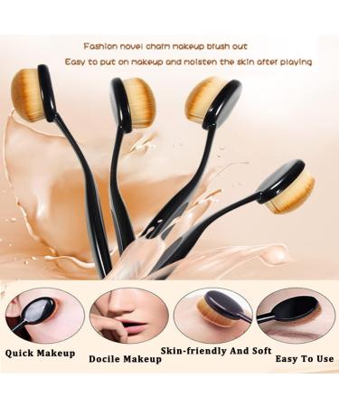 Foundation Brush Professional Advanced Soft and Skin-friendly Makeup BrushesSuitable for Liquid Foundation Blush - Buy Online on GoSupps.com