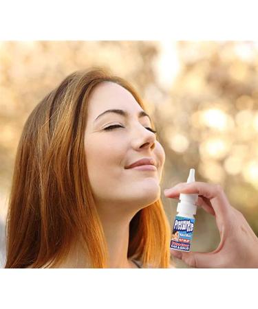 Pressureze All Natural Sterile Nasal Spray - Fast Relief for Sinus Allergies, Congestion, Blocked Ears & Snoring | 130 Sprays 18ml 0.6 Fl Oz - Buy Online on GoSupps.com