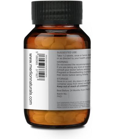 Alfalfa Tablets Medicago Sativa All Natural Pure Herbs 500mg x 120 Tablets - Buy Online on GoSupps.com