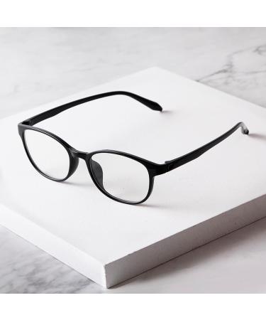 ADEWU Blue Light Filter Glasses - TR90 Lightweight Oval Gaming Glasses for Men & Women | Non-Prescription Computer Eyewear - Buy Online on GoSupps.com