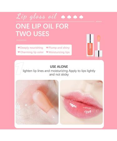 CORDYGLOW Hydrating Lip Glow Oil | Nourishing & Plumping Lip Tint | Moisturizing Non-Sticky Lip Care for Lightening Lip Lines - Buy Online on GoSupps.com