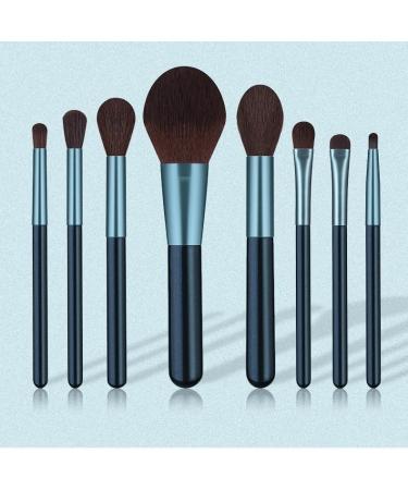 8-Piece Makeup Brush Set - Professional Powder & Eye Shadow Beauty Tools for Flawless Application | International Shipping Available - Buy Online on GoSupps.com
