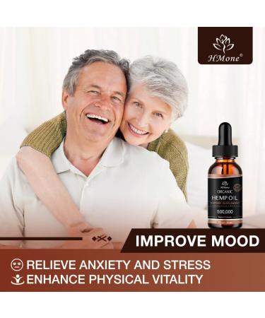 High Potency Hemp Oil 500,000 Extra Strength 2 Pack - Natural Tincture for Relaxation, Sleep, Anxiety & Stress - Organic, Vegan, Non-GMO - 1 Fl Oz (Pack of 2) - Buy Online on GoSupps.com
