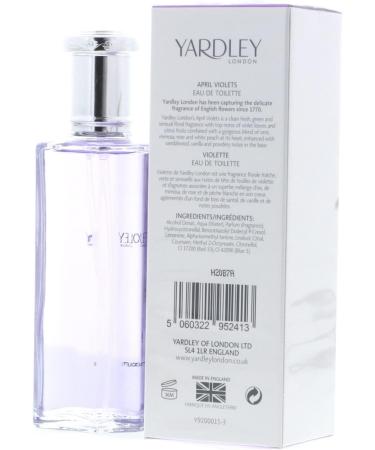 April Violets Eau De Toilette Spray - 125ml/4.2oz - Buy Online on GoSupps.com