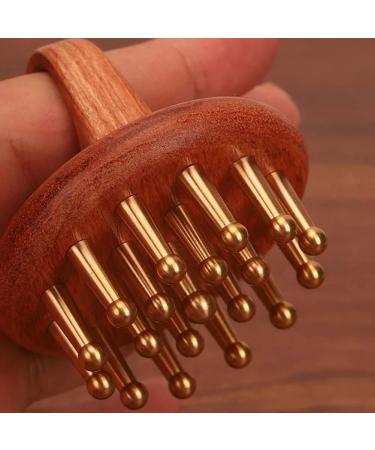 Qtynudy Meridian Massage Comb Head - GUA-SHA Tool for Wood Therapy & Blood Circulation | Durable High-Quality Scratch Massager - Buy Online on GoSupps.com