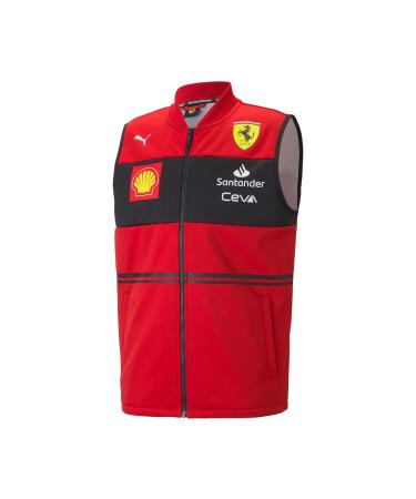 Ferrari Scuderia Official Formula 1 Merchandise 2022 Collection - 2022 Team Vest - Red - Size: XL
