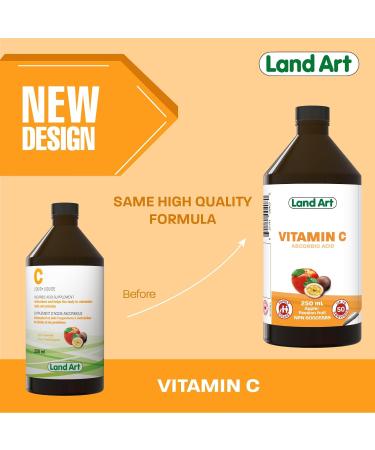 Vitamin C 250ml Immune System Support - Liquid Formula for Maximum Absorption - for Kids and Adults - Great Taste - Vegan - Non-GMO Gluten Free No Sugar Added - Made in Canada 250 ml (Pack of 1) - Buy Online on GoSupps.com