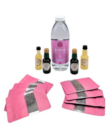 CFN - Natural Detox Drink Sugar Free Mint - Digestion, Detoxifying and Revitalizing - Energy, Anti-Cellulite and Skin - 100% Natural - French Brand - 30 Days