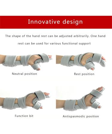 ZZBB Adjustable Finger Training Hand Palm Orthotic Corrector Point Fingerboard Wrist Splint Wrist Brace Training Rehabilitation Equipment for Elderly People Recovery Right - Buy Online on GoSupps.com