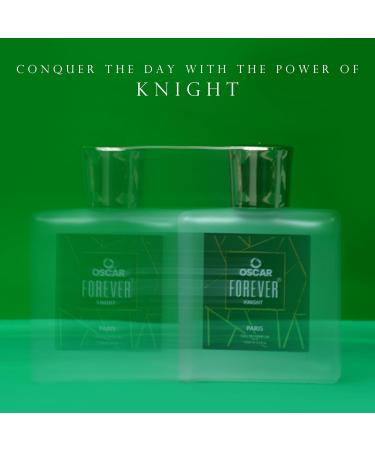 Oscar Forever Knight Men Eau De Parfum Perfume with Long Lasting Citrus Fragrance 100ml - Buy Online on GoSupps.com