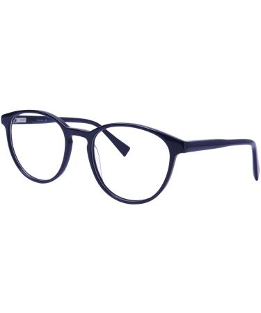 Cvantus black and blue light glasses for women and men blue light glasses round glare-free glasses round design computer glasses blue light blocking glasses Bue-Light Brille Soec 101 C1 colorless medium