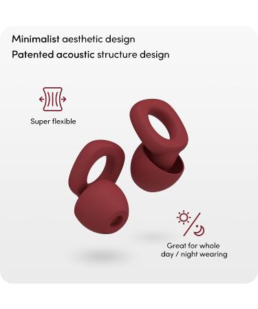 Audree Soft Ear Plugs | 28dB Noise Reduction for Sleeping, Concerts, Motorcycles, Airplanes | Reusable & Comfortable with 8 Silicone Ear Tips - Buy Online on GoSupps.com