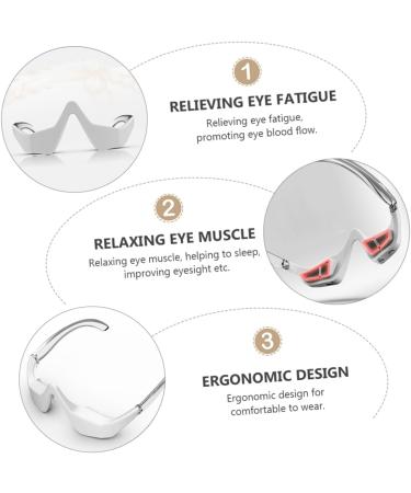 Beavorty Eye Massage Device - Rechargeable Eye Care Tool for Relaxation & Relief - Buy Online on GoSupps.com