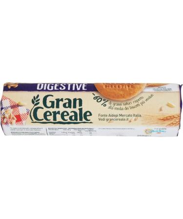 Mulino Bianco Gran Cereale Digestive Mt d'orge - Set of 12 multi-cereal biscuits - 250 g - Buy Online on GoSupps.com