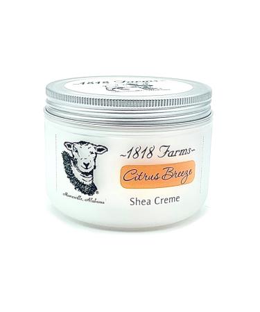 1818 Farms Shea Creme 8 Fluid Ounces Citrus Breeze