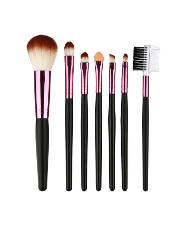 7 Pcs Make-Up Brush Set Wood Makeup Brush Eyeshadow Brush Cosmetics Blending Brush Tool Brush Set Free 166
