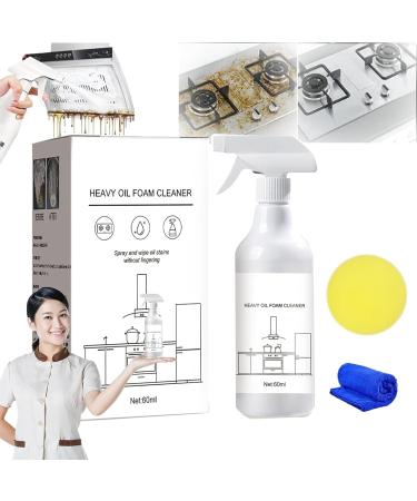 Vidur Splash Foam Spray Splash Spray Tablets & Spray Bottle Splash Foam Spray Oven Cleaner Heavy Oil Cleaner Foam Splash Spray Cleaner Splash Spray All Purpose Cleaner For Oven(60ML)