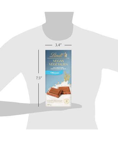 Lindt Vegan Original Chocolate Bar 100 Grams Chocolate Full Size - Buy Online on GoSupps.com