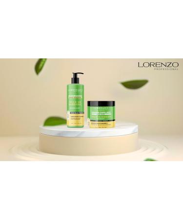  LORENZO PROFESSIONAL Lorenzo - CARE PACK - Shampoo and Mask with Prickly Pear - 2x500 ml - Buy Online on GoSupps.com