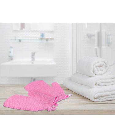 Exfoliating Gloves - Double Sided Scrubbing Bath Gloves for Men Women & Kids | 6 Pairs for Ultimate Skin Care - Buy Online on GoSupps.com
