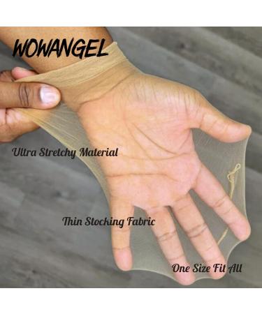 WOWANGEL Skinlike HD Wig Cap for Lace Front Wigs - 4 Pieces/2 Pack - Buy Online on GoSupps.com