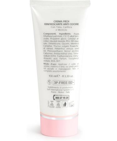 Ocle Refreshing foot cream with thyme camphor and menthol 100 ml 3PFREE - Buy Online on GoSupps.com