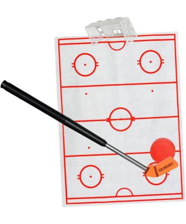 Milist Mini Hockey Toys Set - Decompression Pucks Bats & Play Parts | Perfect for Ice Hockey Fun | Durable Plastic Design - Buy Online on GoSupps.com