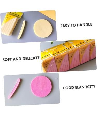 Angoily 2 Wet Puff Black Wig Heads Exfoliating Loofah Pad Face Puffs Makeup Removal Pads Makeup Puffs Small Mirrors for Crafts Powder Puff Face Wash Cosmetics Pads Pva Cotton Pad Sponge - Buy Online on GoSupps.com