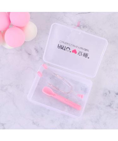 SUPVOX Soft Contact Lens Insertion and Removal Tool Set for Travel Home Use (Pink) - Buy Online on GoSupps.com