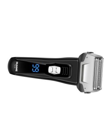 Runwe RS725 Men's Electric Razor - Cordless Foil Shaver with Pop-Up Beard Trimmer & LCD Display | Wet/Dry Shaving - International Shipping Available - Buy Online on GoSupps.com