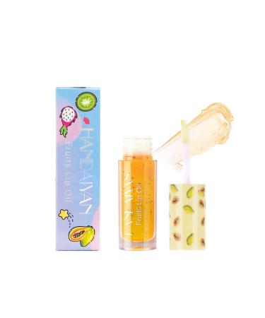 Beliky Girl Fruity lip oil in a plumping moisturizing glass jelly - Sexy makeup - Tinted lip care - Moisturizing - Transparent - Pretty lip gloss - Dead skin removal - Balm