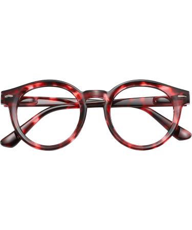 Buy Oval Demi Red Blue Light Blocking Glasses for Men & Women - Enhance Eye Comfort & Protection - Buy Online on GoSupps.com
