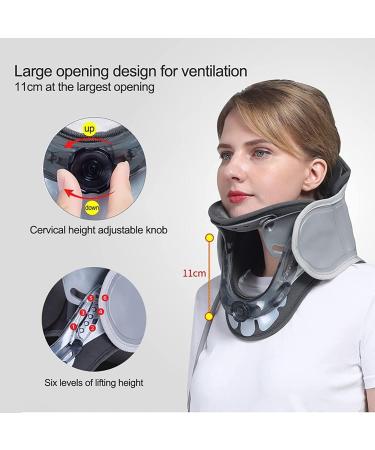 JLASDR Neck Protection Cervical Traction Device Relief for Neck & Shoulder Pain Tension Strain & Pinched Nerves International Shipping Available - Buy Online on GoSupps.com