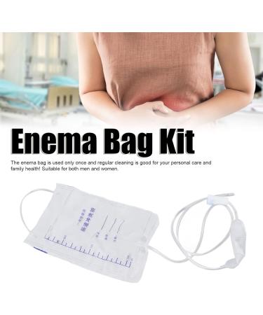 Syrisora 20-Part Silicone Inlet Bag Set | Transparent Constipation Relief | Travel-Friendly with Hose - Buy Online on GoSupps.com
