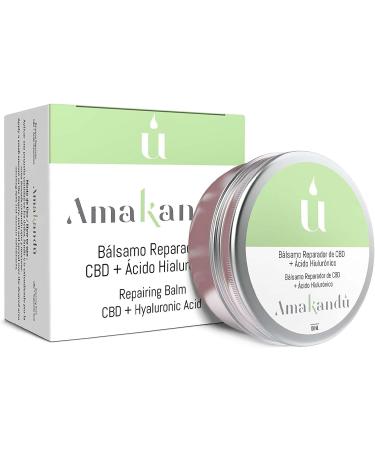 Repairing Balm with Hyaluronic Acid - Acne Treatment - Moisturizes, Repairs Skin - Peeling, Itching, Redness - 100ml - Amakandu - Made in Spain