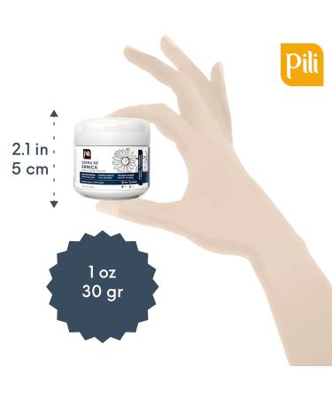 Pili Natural Arnica Cream - Restore Smooth Silky Skin - Crema de Arnica - Pack of 3 (Pack 3 x 1 oz each) - Buy Online on GoSupps.com