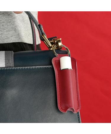 Stylish Lipstick Storage Bag Keychain | Lip Balm Holder & Keyring Pouch for Women & Girls - Perfect Jewelry Organizer Gift - Buy Online on GoSupps.com