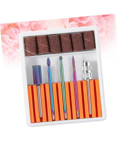POPETPOP 1 Set Nail Drill Tool Ceramic Nail Bits Manicure Drill Bits Drill Bits for Nails Gel Polish Remover Drill Bit Cuticle Drill Bit Nail File Bits Nail Drill Heads Nail Tool Pedicure 6.5x5.5cm Orange - Buy Online on GoSupps.com