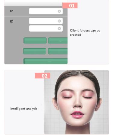 Skin Hair Detector Easy To Operate 3MP 50X Scalp Detector 1200 Mah Clear Images for Scalp Follicles for Hair Salon - Buy Online on GoSupps.com