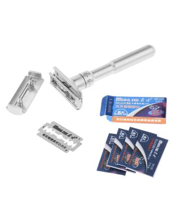 Adjustable Safety Shaving Razor - Double Edge Classic for Mild to Aggressive Shaves | Perfect for All Hair Types - Buy Online on GoSupps.com